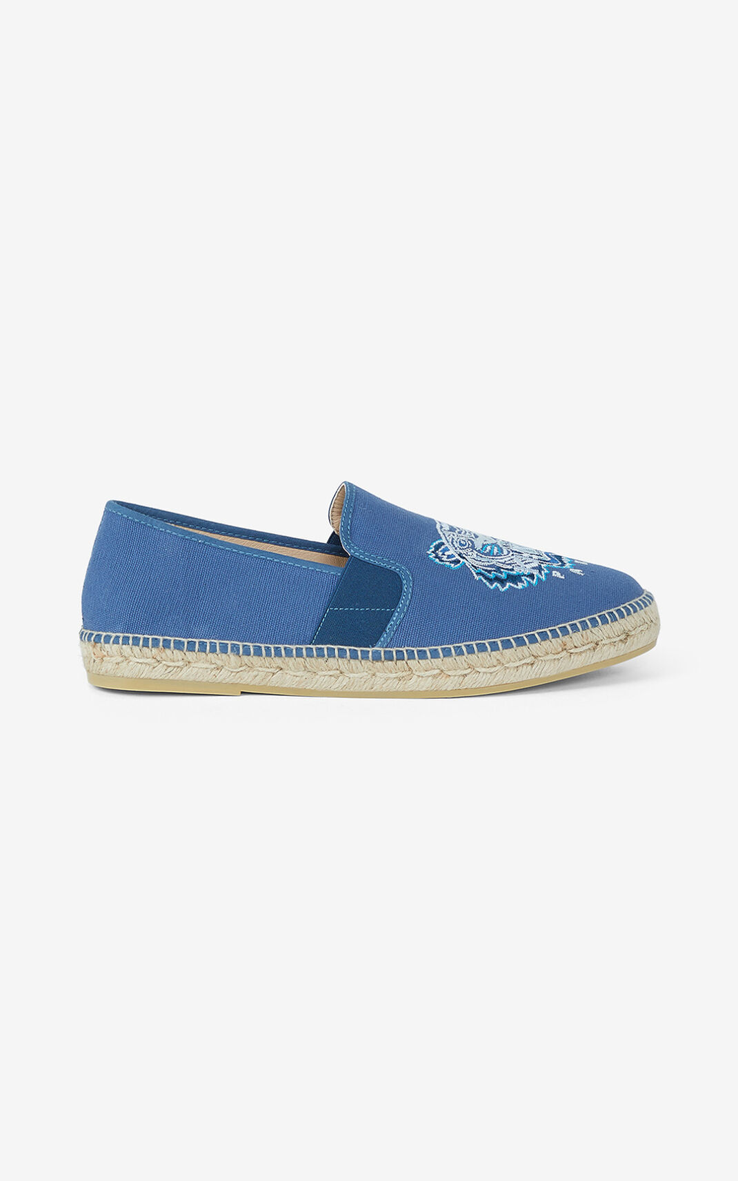 Espadrille Kenzo Homme Tiger elasticated Bleu ENGFC-5029